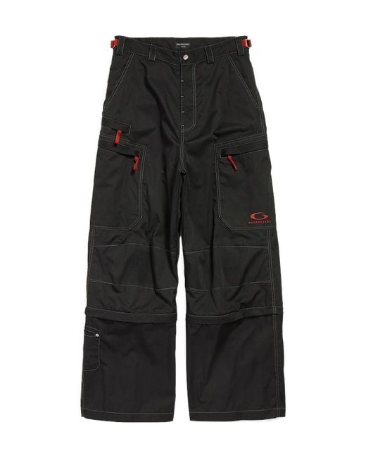 Balenciaga Black Utility Work Pants for men