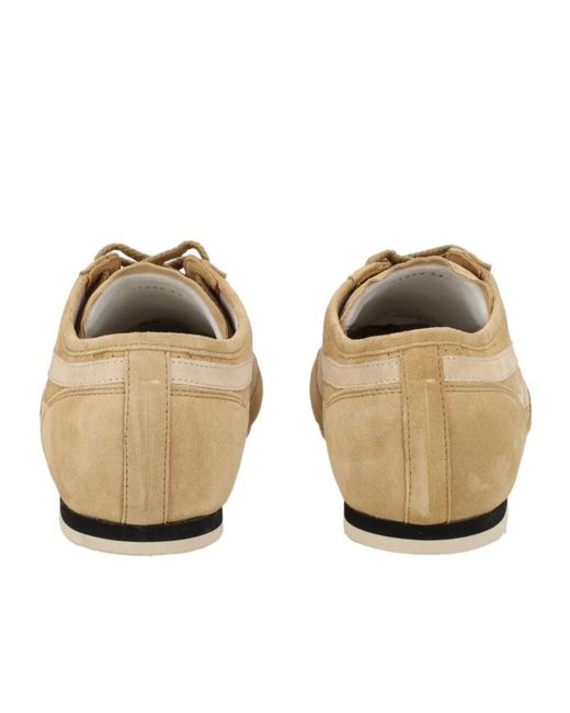 Tom Ford Natural Round-Toe Sneakers for men