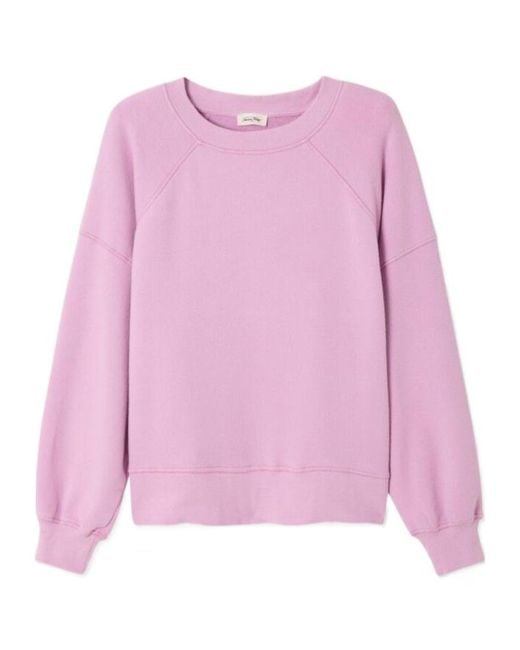 American Vintage Pink Atubay Sweatshirt