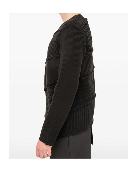 Comme des Garçons Black Long Sleeve Sweater for men