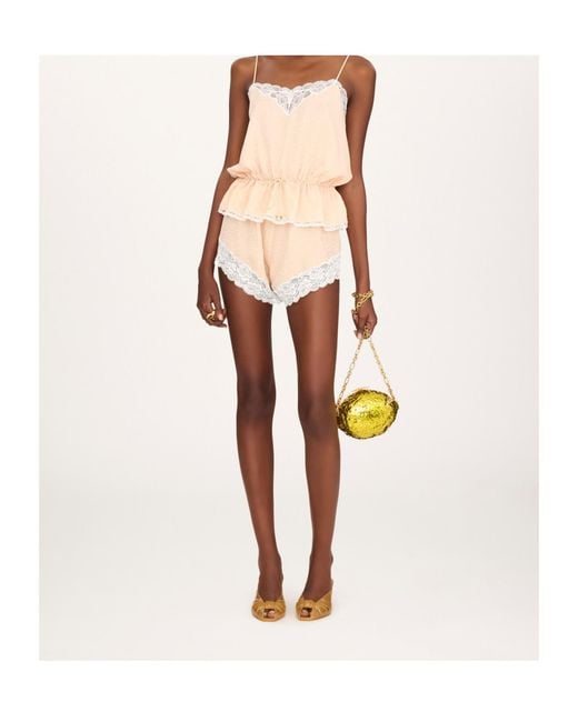 Chloé Natural Chloé Lingerie Shorts