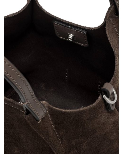 Gianni Chiarini Brown Dua Suede Tote Bag