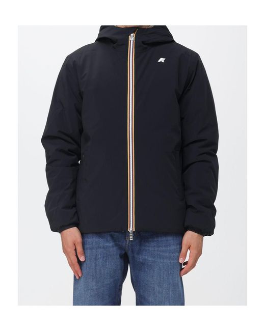 K-Way Black Jack St Warm Reversible Jacket for men