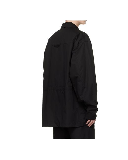 Rier Black Collared Field Jacket for men