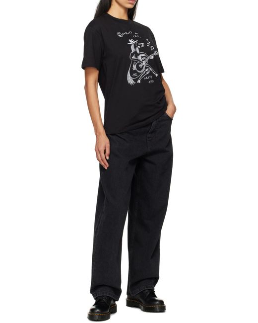 Carhartt Black Brandon High-Waist Jeans