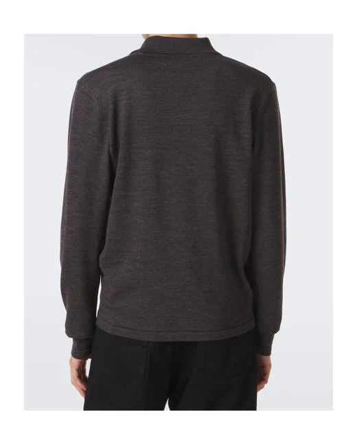 Lemaire Gray Long-Sleeved Sweater for men