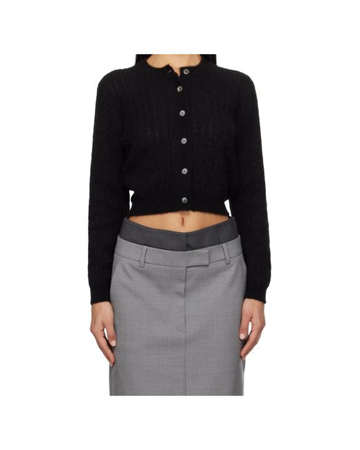 A.P.C. Black Milo Cardigan