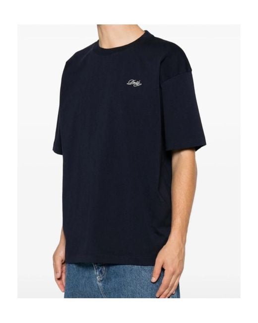 Drole de Monsieur Blue Drôle De Monsieur Belissima Logo T-Shirt for men