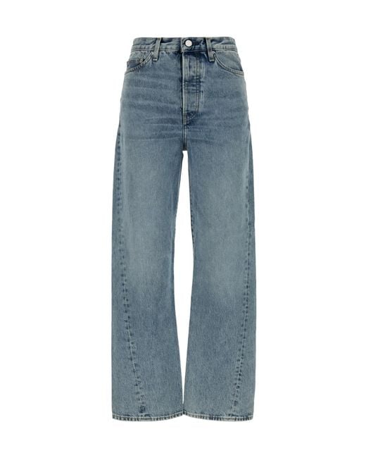 Totême Blue Belt Loop Jeans