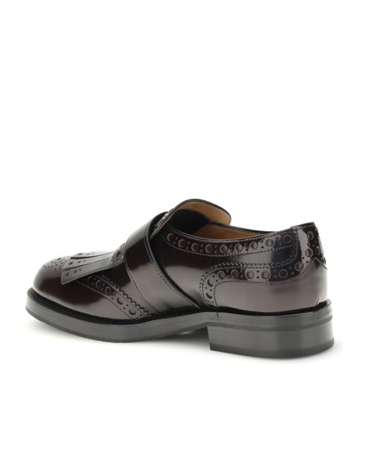 Church's Black Slip On Flat Shoes