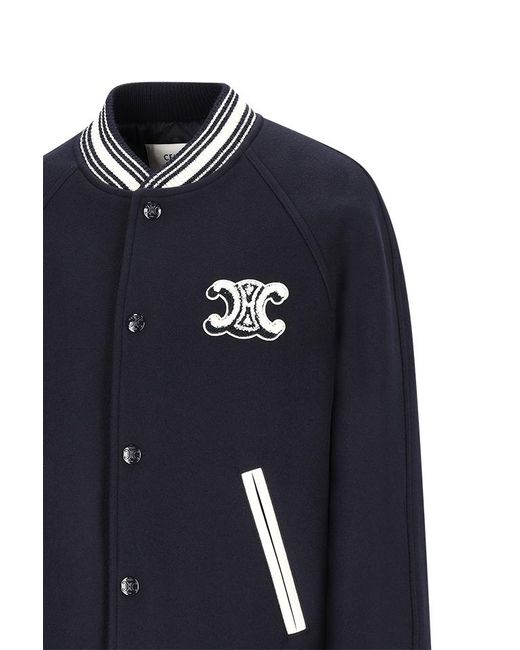 Céline Blue Bomber Jackets