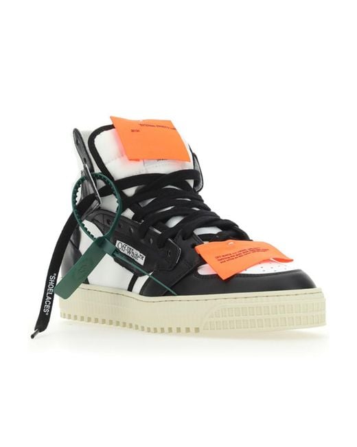 Off-White c/o Virgil Abloh Black 3.0 Off Court High-Top Sneakers for men