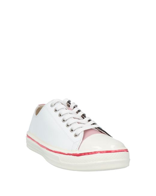 Marni White Low-Top Trainers