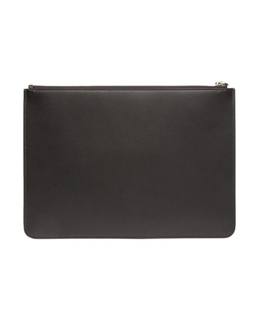 Givenchy Black Iconic Logo Print Pouch for men