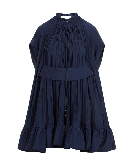 Lanvin Blue Mini Dress