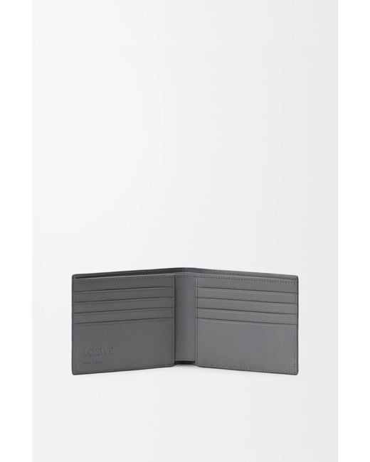 Loewe Gray Puzzle Bifold Wallet for men