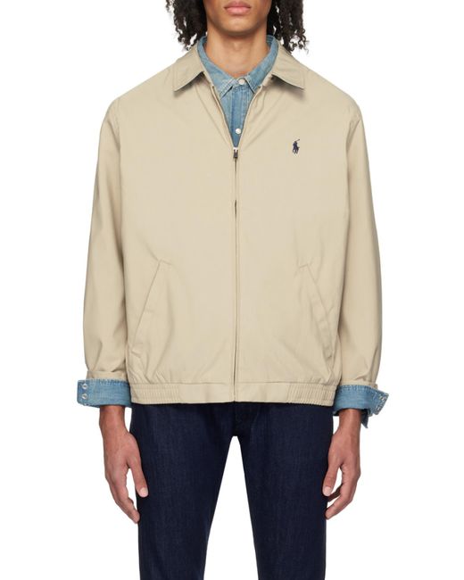 Polo Ralph Lauren Natural Logo Embroidered Jacket for men