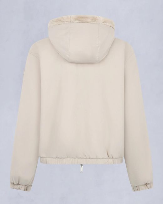 Moose Knuckles Natural Eaton Bunny Reversible Zipped Jacket