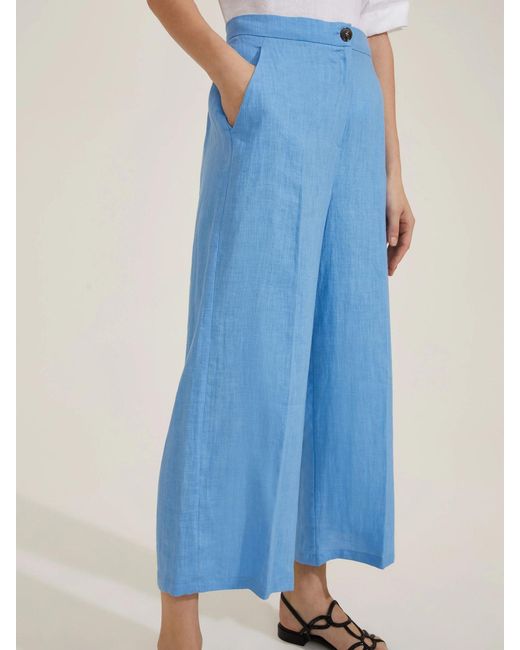 Marella Blue Silvana Casual Trousers