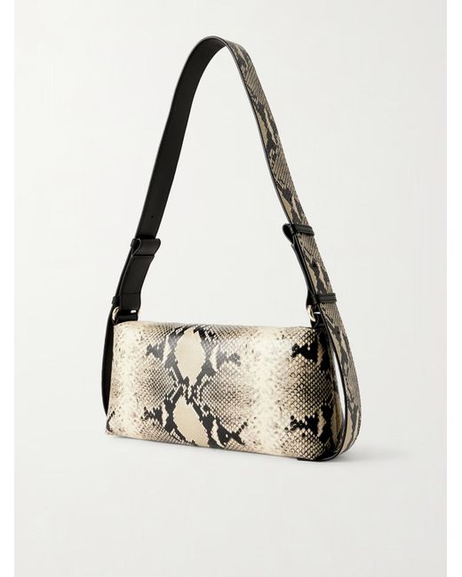 Erdem Metallic East West Bloom Shoulder Bag