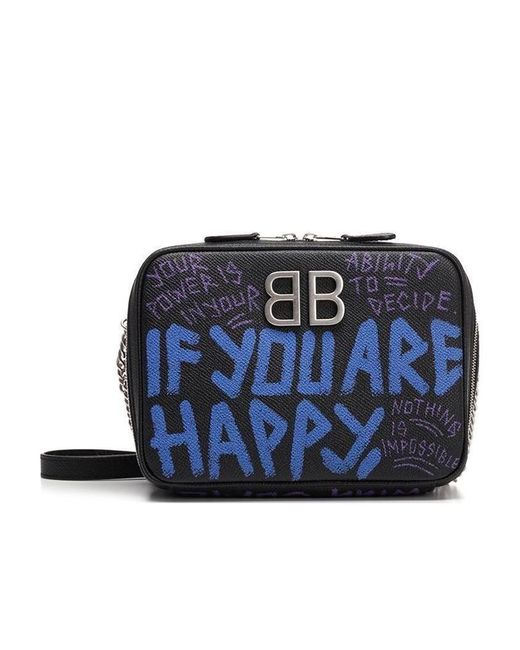 今ならほぼ即納！ in Bag Shoulder Reporter Bb Balenciaga Blue Lyst | バッグ