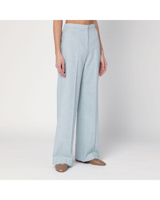 Loulou de Saison Blue Wide-Leg Pants