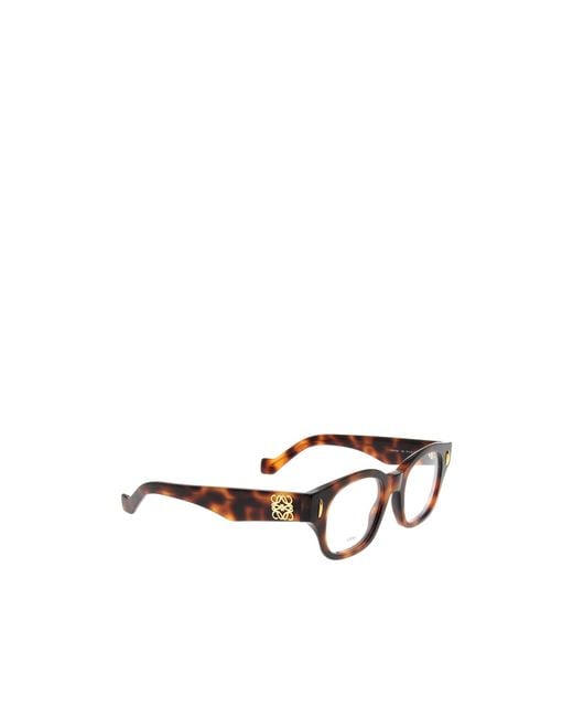 Loewe White Square Frame Glasses