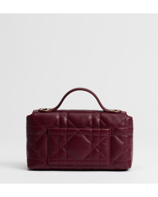 Dior Purple Flap Shoulder Bag