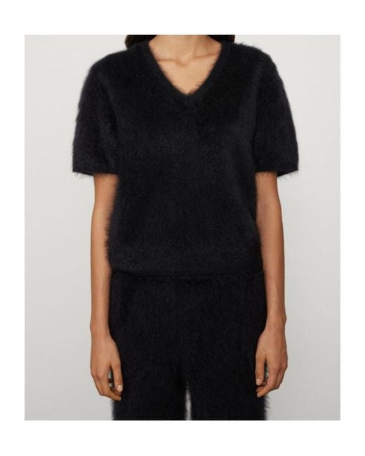 Lisa Yang Black V-Neck Sweater