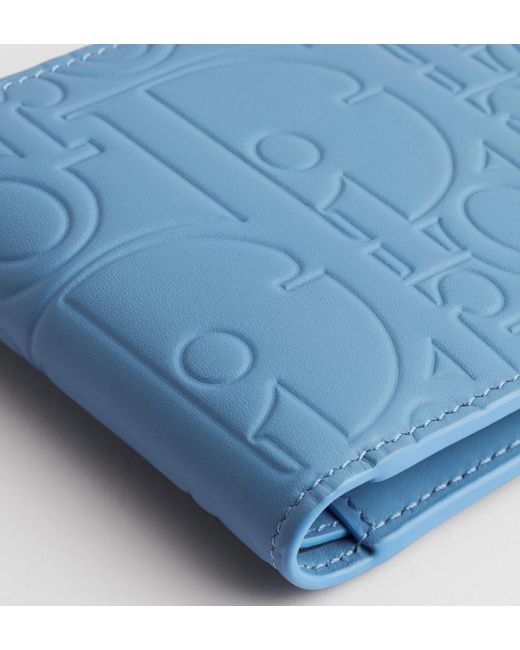 Dior Blue Bifold Wallet for men