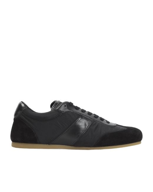 Lemaire Black Quilted Soft Sneakers