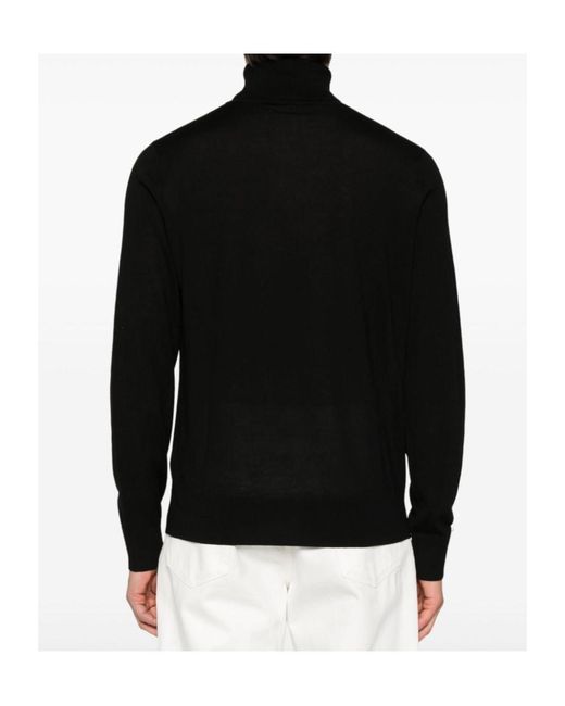 DSquared² Black Roll-Neck Knitted Jumper for men