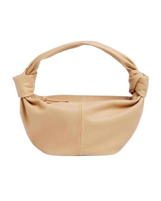 Bottega Veneta Natural Double Knot Mini Bag