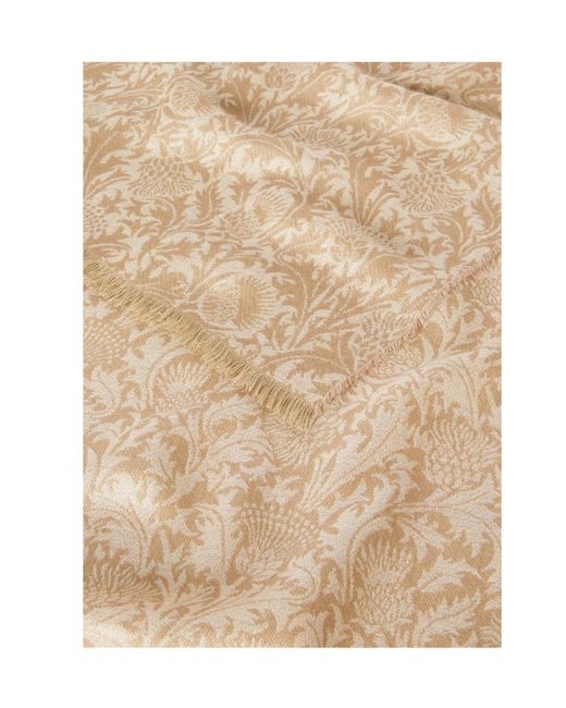 Loro Piana Natural Printed Scarf