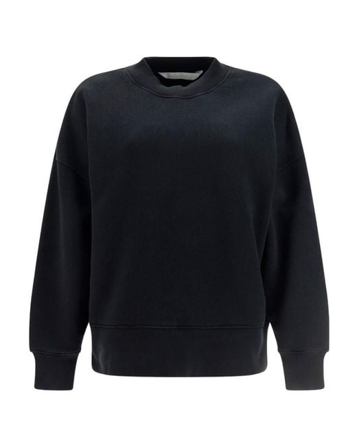 Palm Angels Blue Logo-Print Long-Sleeve Top