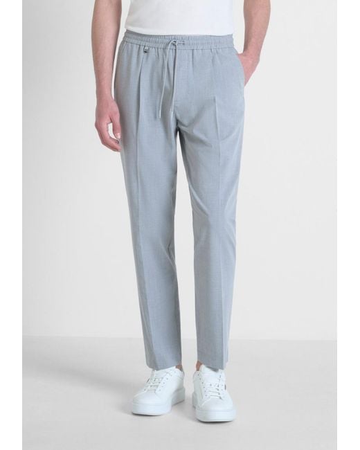 Antony Morato Gray Trousers Neil Regular Fit for men