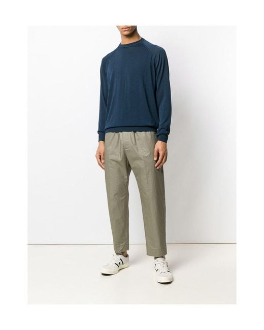 Drumohr Blue Sweater for men