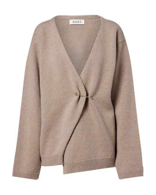 Rohe Brown Long Sleeve Cardigan