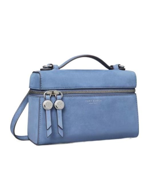 Tory Burch Blue Romy Slim Handbag