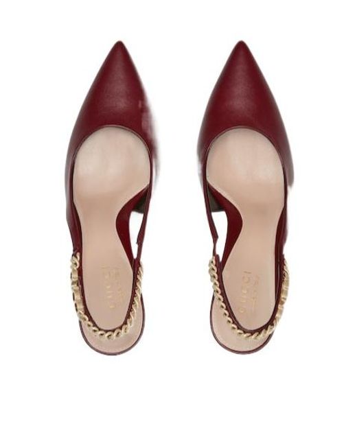 Gucci Pink Open-Heel Shoes
