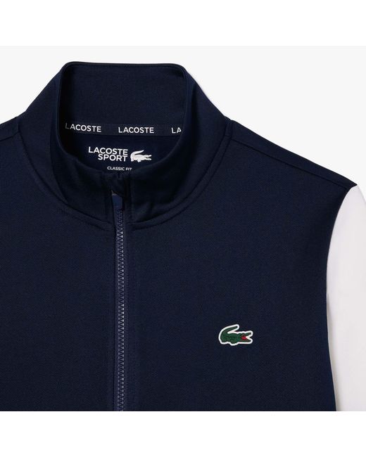 Lacoste Blue Classic Versatile Longsleeve Outerwear for men