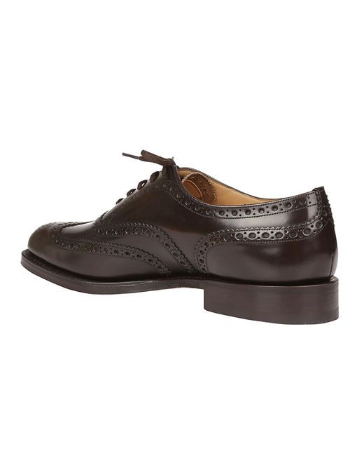 Church's Brown Classic Leather Shoes for men