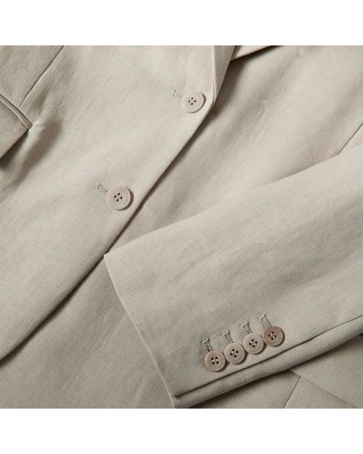 Magda Butrym Natural Casual And Minimalist Suit Jacket