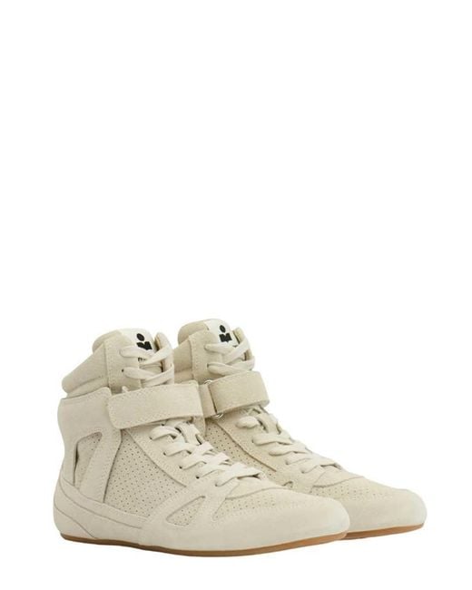 Isabel Marant Natural Sennyh High Sneakers for men