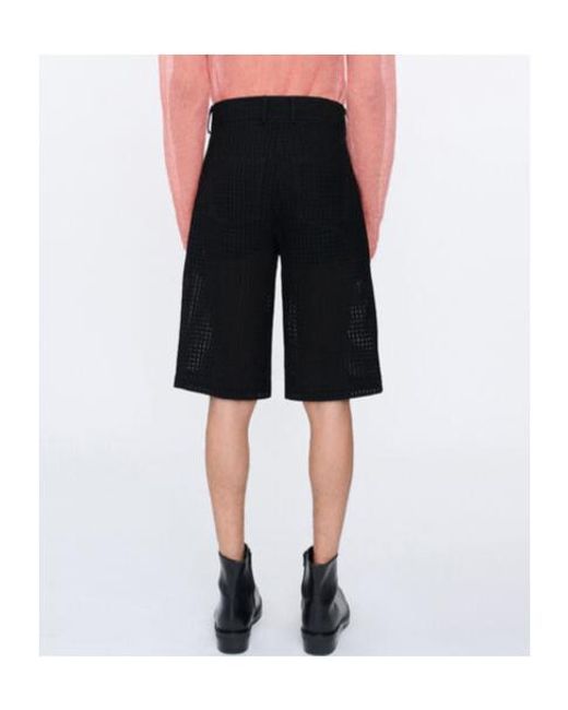 Séfr Black Shorts for men