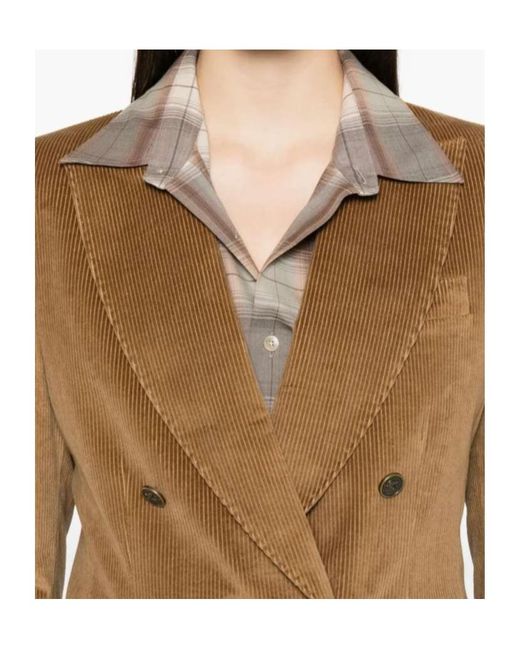 Etro Brown Long-Sleeved Jacket