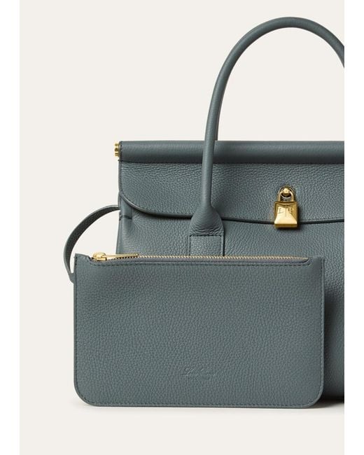 Loro Piana Gray Loom Bag L25