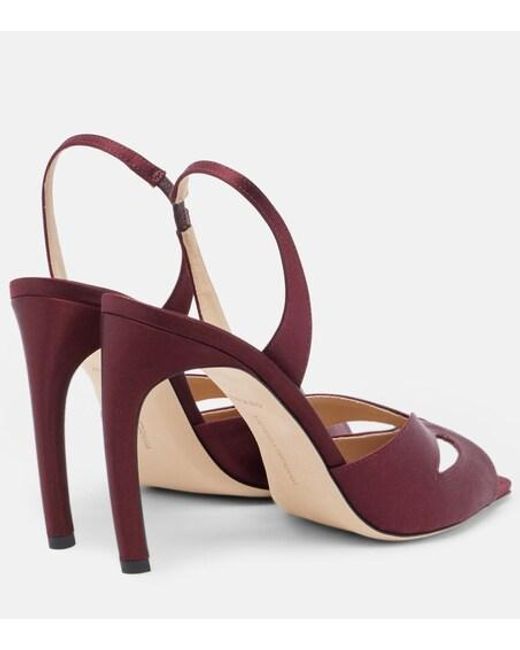 Victoria Beckham Pink Harlow Slingback Sandals