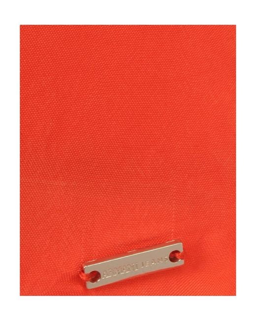 Armani Jeans Orange Logo Blouse