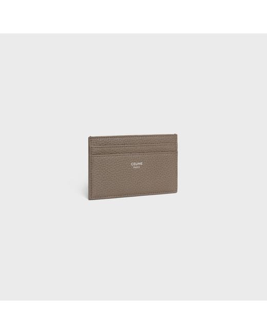 Céline Gray Card Holder for men